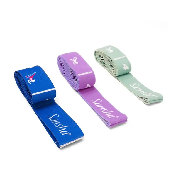 Stretching Strap, exercise and resistance band green 