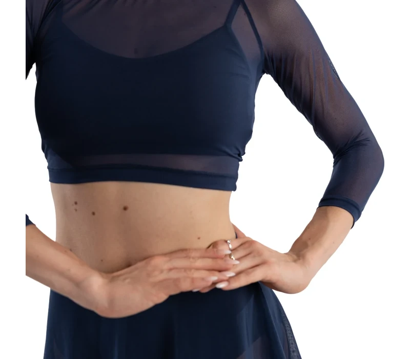 So Danca Anala, women's mesh top So Danca Anala, women's mesh top - Navy