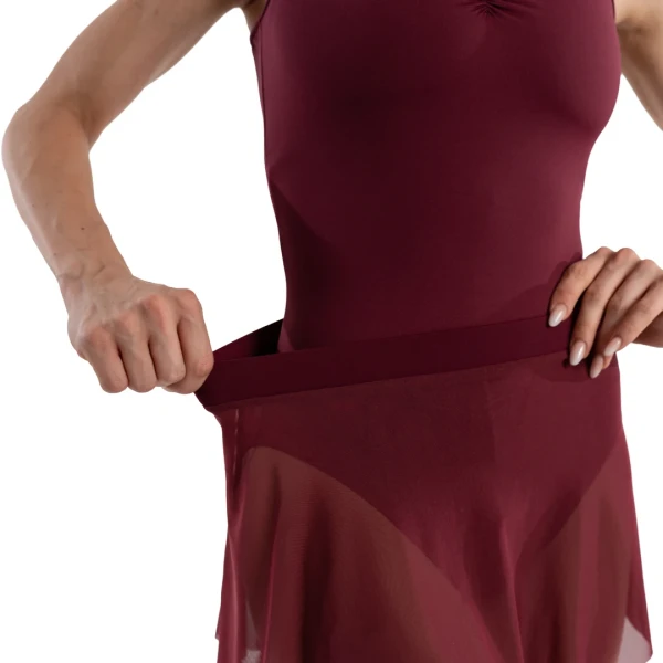Bloch Jaye Mesh Skirt, ladies skirt with elastic waistband Bloch Jaye Mesh Skirt, ladies skirt with elastic waistband
