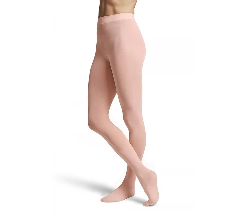 Bloch Footed Tights for Girls - Light Pink Bloch