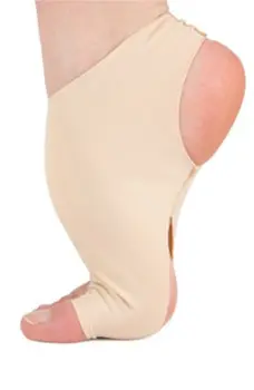 Gel instep guard with a sock