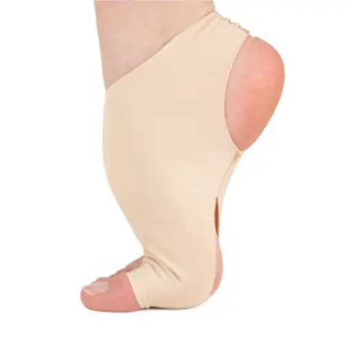 Gel instep guard with a sock