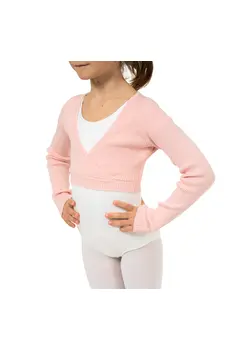Bloch Fix Wrap Sweater, girls’ ballet warm-up top