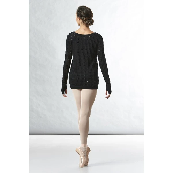 Knit warm up sweater, Bloch