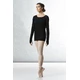 Knit warm up sweater, Bloch