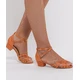 Dansez Vous Alba, latin dance shoes for children - Tan