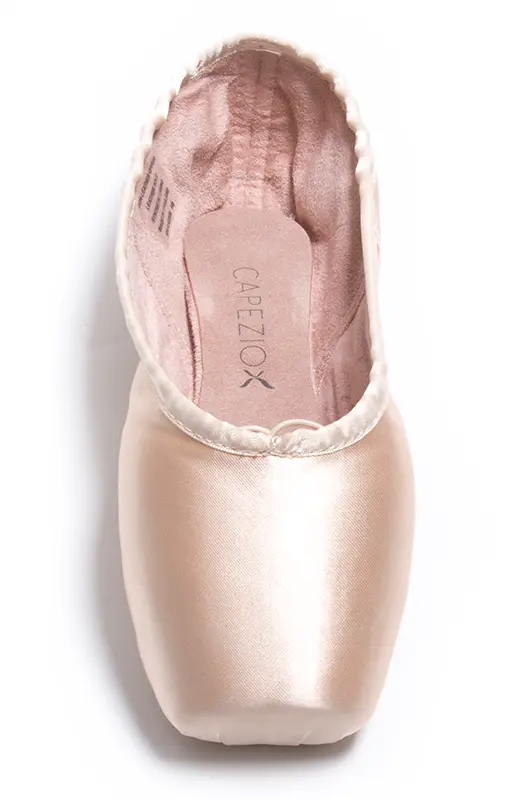 Capezio Ava pointe shoes for students, hard insole