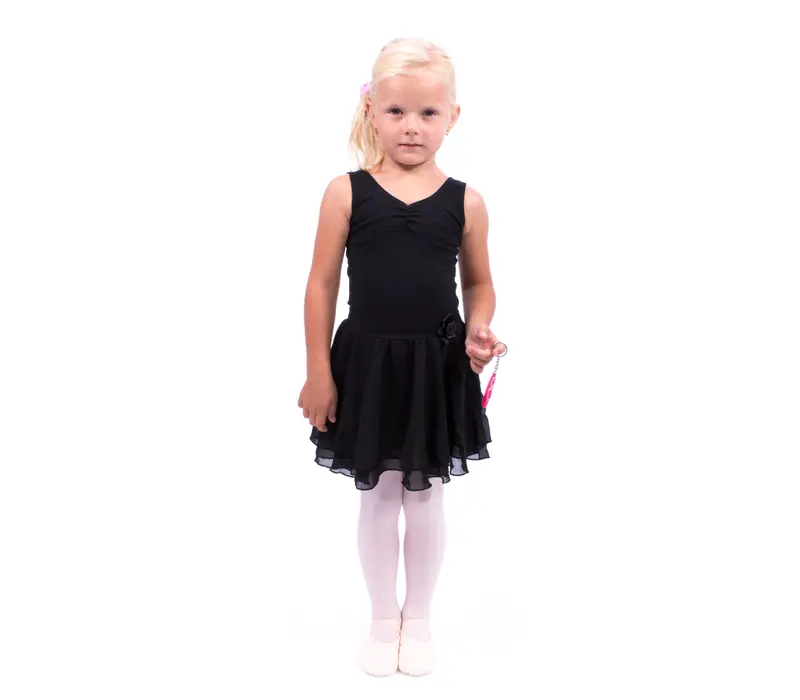 Sansha Kristie, two-layered ballet skirt - Black