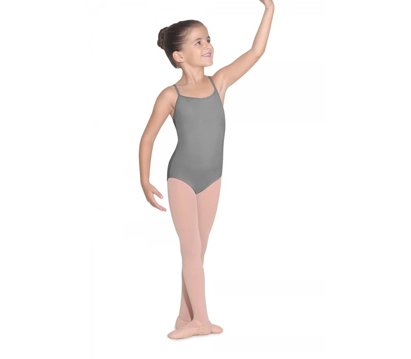 Bloch Parem, leotard for girls - Grey Bloch