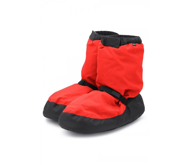 Bloch Booties for children, one-colored - Fluorescent Orange Bloch