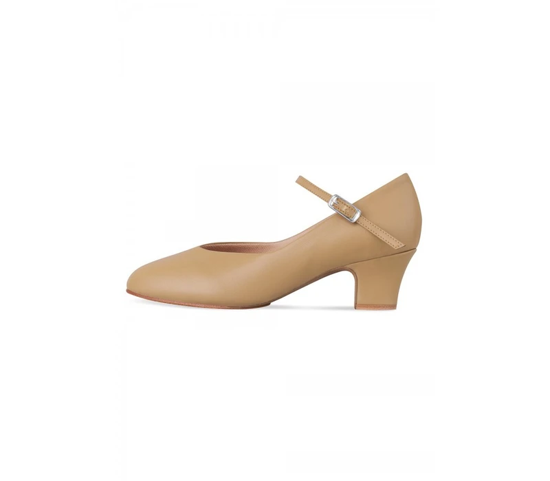 Bloch Broadway-lo, character shoes - Tan Bloch