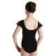 Bloch CL3732 Scarlett, Short Sleeved Leotard - Black