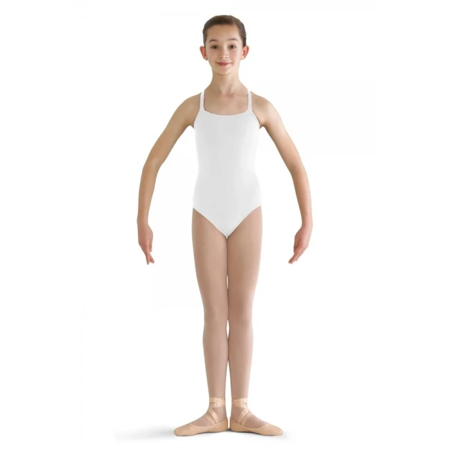 Bloch cotton leotard with adjustable straps