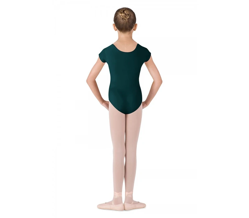 Bloch Dujour, short sleeve leotard - Forest Bloch