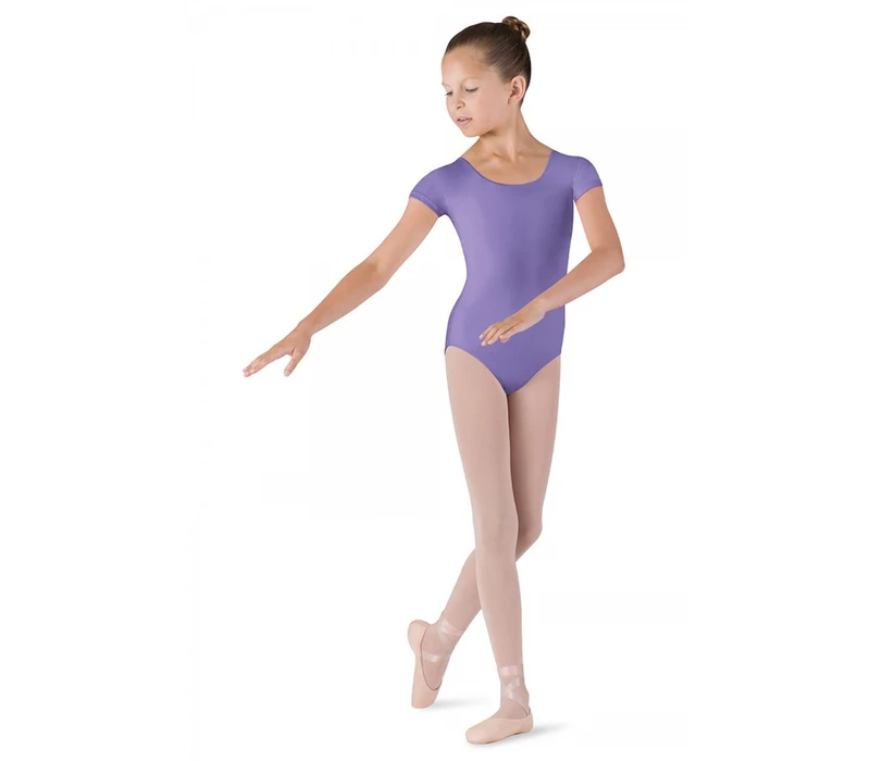 Bloch Dujour, short sleeve leotard - Lavender Bloch