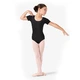 Bloch ballet, Short Sleeve Leotard - Black