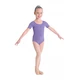 Bloch ballet, Short Sleeve Leotard - Lavender Bloch