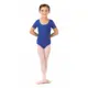 Bloch ballet, Short Sleeve Leotard - Royal Blue Bloch