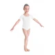 Bloch ballet, Short Sleeve Leotard - White