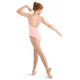 Mirella M411C Soft mesh cap sleeve leotard