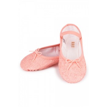 Bloch Sparkle, shimmering ballet slippers for kids