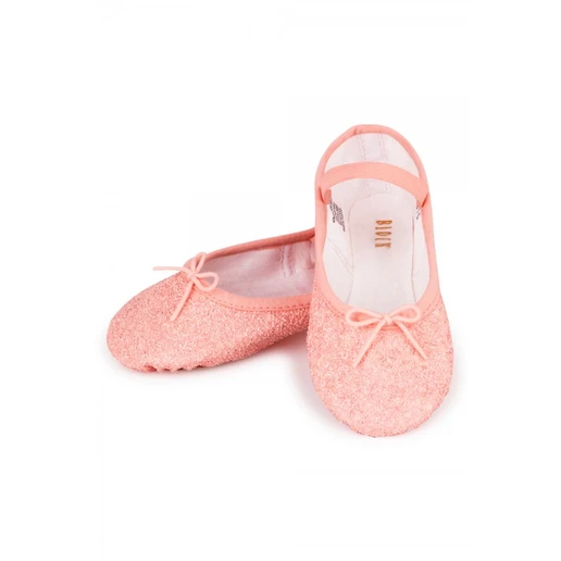 Bloch Sparkle, shimmering ballet slippers for kids