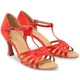 Sansha Juanita, ballroom dance shoes - Red Sansha