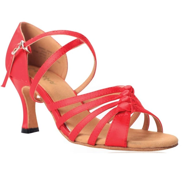 Sansha Gipsy, ballroom dance shoes - Red Sansha