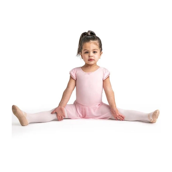 Capezio Puff sleeve dress, leotard with skirt
