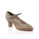 Capezio Student Footlight 2", character shoes - Tan Capezio