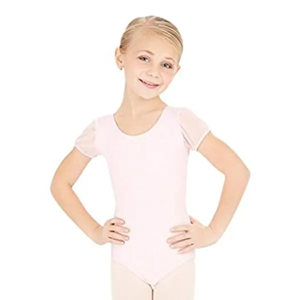 Capezio puff sleeve leotard for children