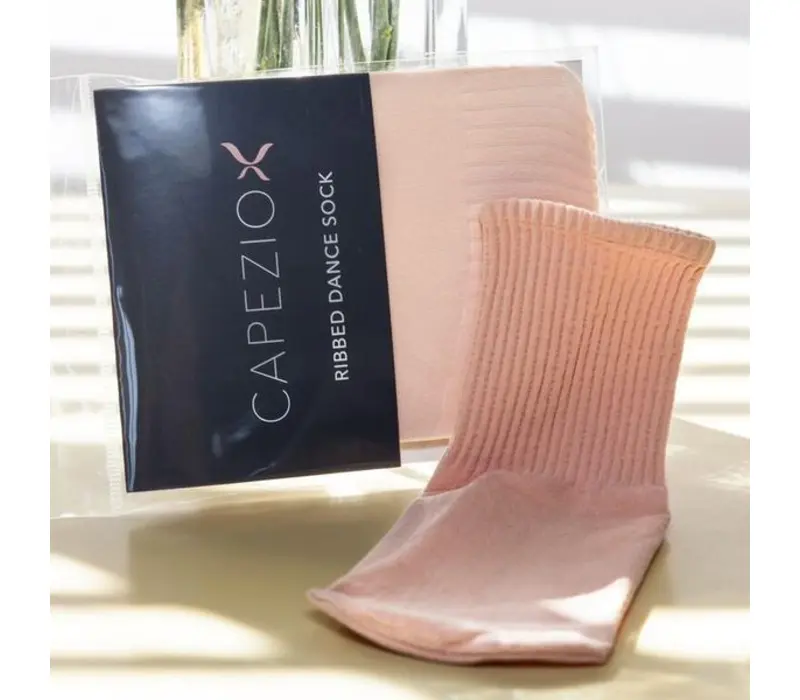 Capezio Ribbed socks - Ballet pink Capezio