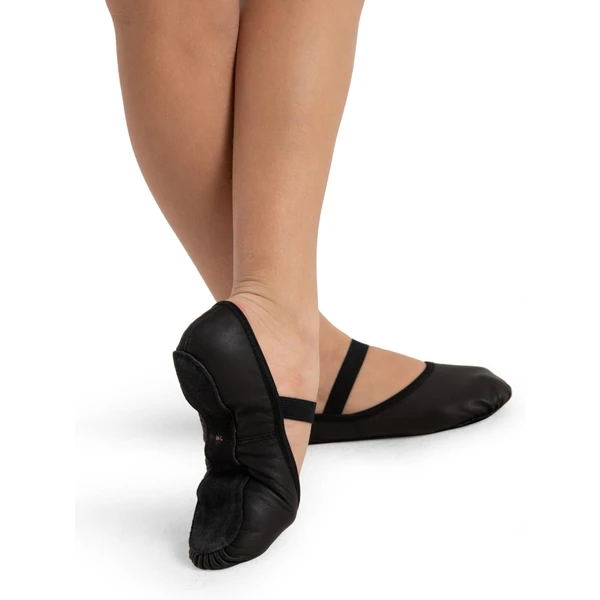 Capezio Luna, ladies leather ballet slippers for beginners