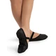 Capezio Luna, kid's leather ballet slippers - Black