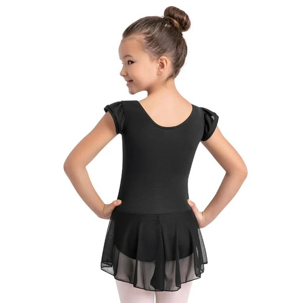 Capezio Puff sleeve dress, leotard with skirt