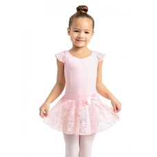 Capezio 11725C, lace skirt with an elastic waistband