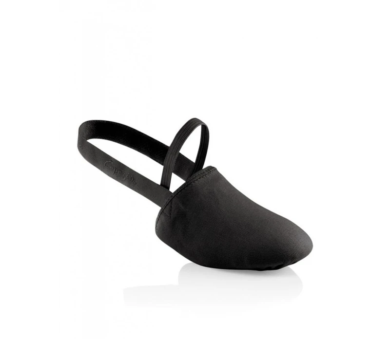 Capezio Hanami PIROUETTE, open heel elastic shoes - Black