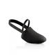 Capezio Hanami PIROUETTE, open heel elastic shoes - Black