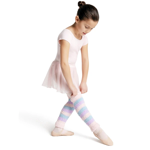 Capezio Harmonie, Striped Leg Warmers for Kids