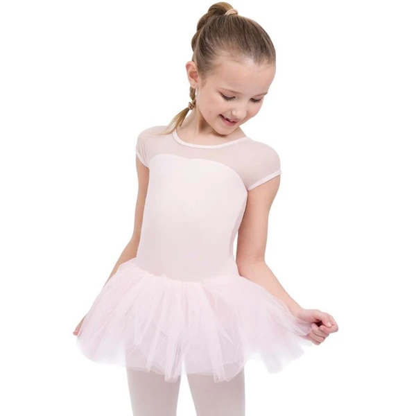 Capezio Keyhole Back Tutu Dress, a leotard with a tutu skirt for children