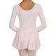 Capezio leotard with long sleeve and skirt