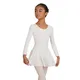 Capezio leotard with long sleeve and skirt
