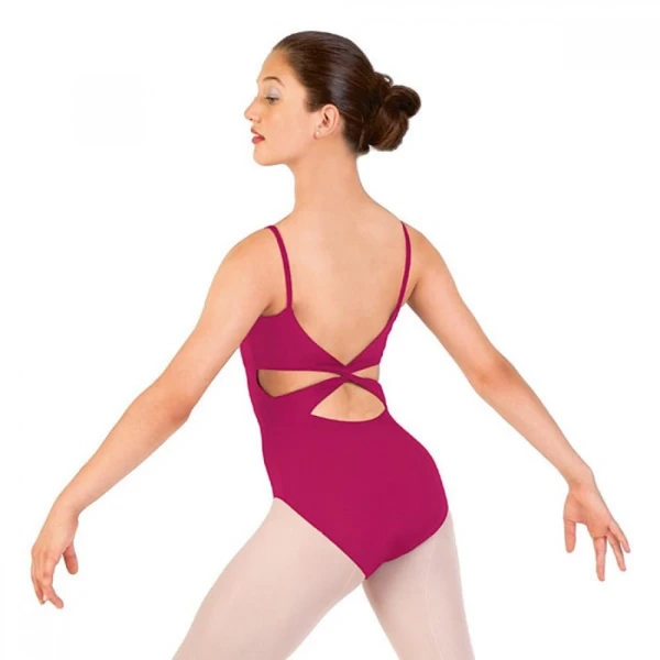 Capezio camisole leotard with twist back