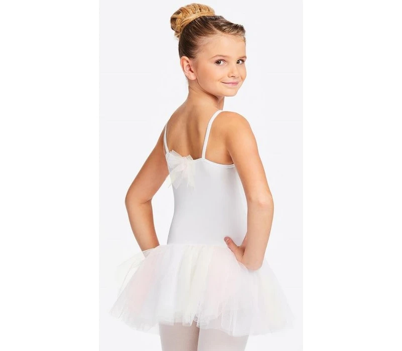 Capezio Parfait, tutu leotard with skirt for children  - White