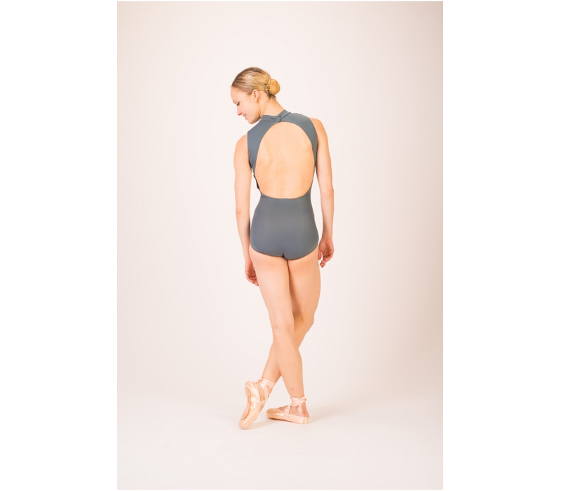 Capezio  Polo Neck, ballet leotard - Dried sage Capezio