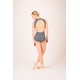 Capezio  Polo Neck, ballet leotard - Dried sage Capezio