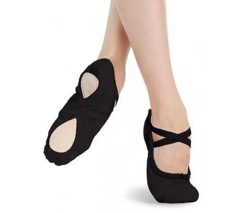 Capezio Pro Canvas Ballet shoes  - Black