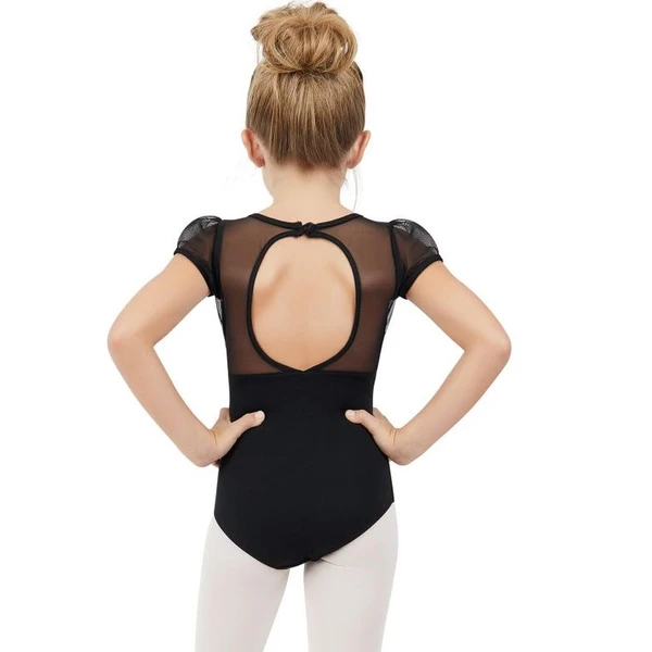 Capezio puff sleeve keyhole back leotards, kid's leotard