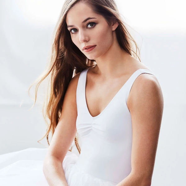 Capezio Tactel V Neck Leotard TC0002