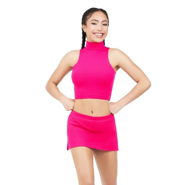 Capezio Team Basic Mock neck top, sport top